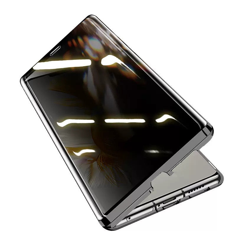 Anti-peep Magnetic Double-sided Glass Case for Samsung