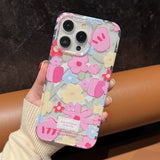 Flower Magnetic Phone Case For iPhone