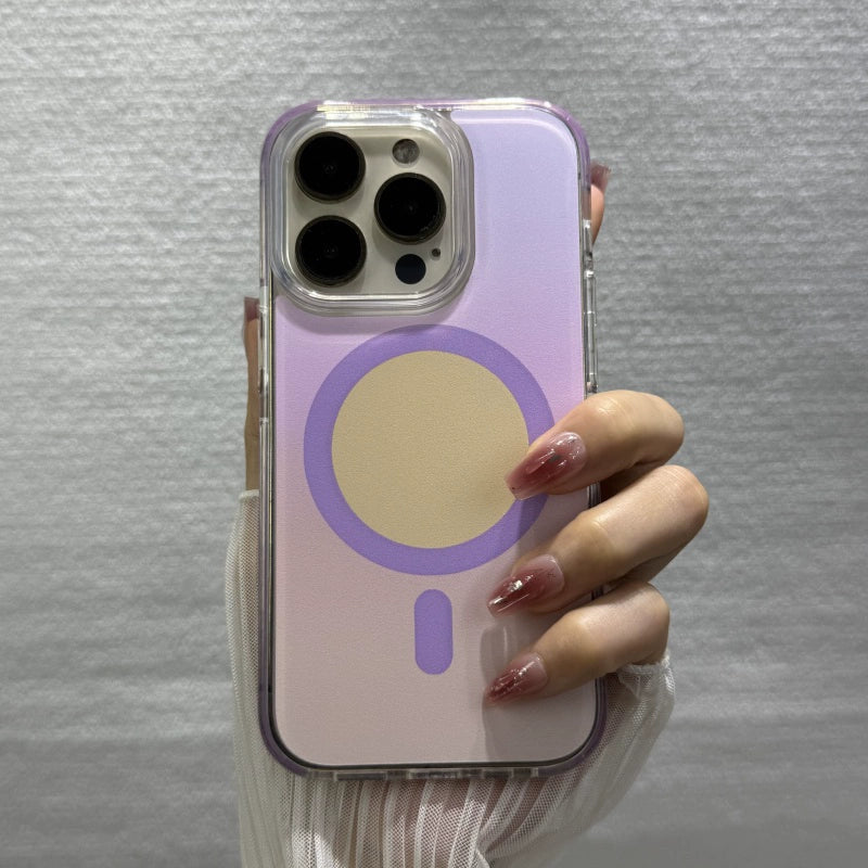 Gradient Magnetic Phone Case For iPhone