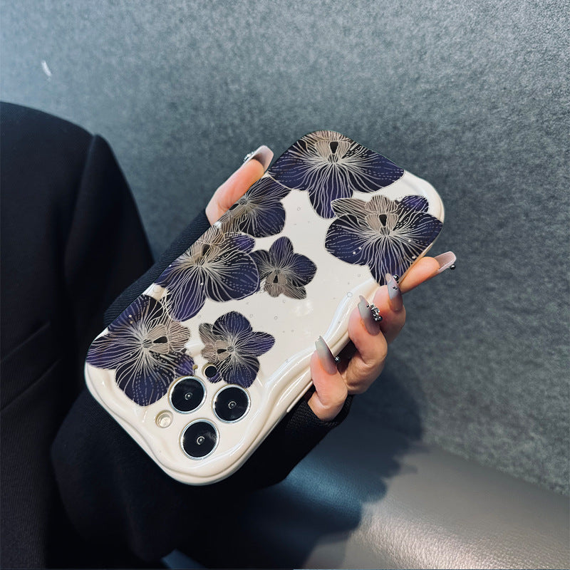 Starry Sky Flower Cluster Phone Case for IPhone