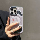 Circuit Board Technology Sense Magnetic Phone Case For iPhone