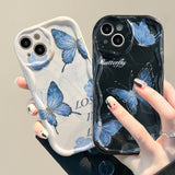 Sfumato Butterfly Silicone Phone Case for IPhone