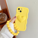 3D Love Ball Chain Case for IPhone