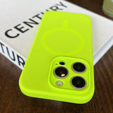 Liquid Silicone Magnetic Drop-Proof Phone Case For iPhone