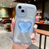 Love stand wavy edge case for iPhone