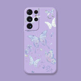 Butterfly Shockproof Silicone Phone Case For Samsung