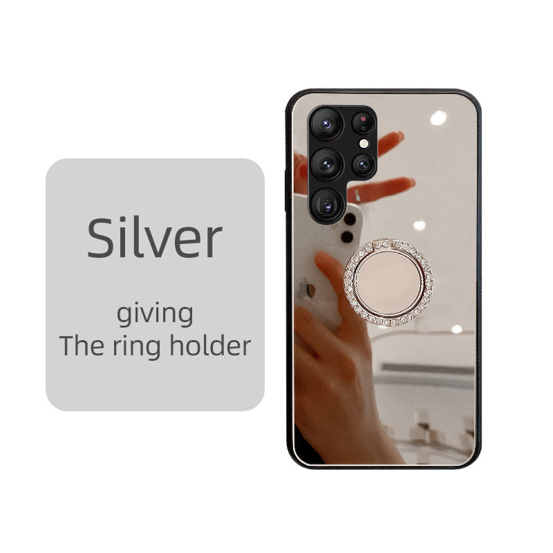 Mirror Stand Phone Case For Samsung