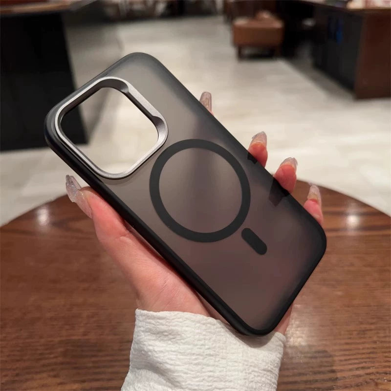 【Titanium Alloy Lens】Shockproof Silicone Phone Case For iPhone