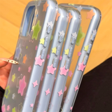 Colorful Star 2 in 1 Phone Case For iPhone