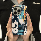 Graffiti Magnetic Phone Case For iPhone