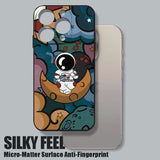 Cartoon Moon Astronaut Case for IPhone