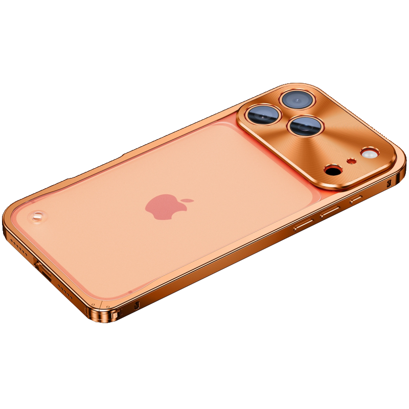 iPhone용 고급 금속 테두리 충격 방지 케이스 