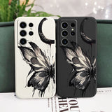 Painting Butterfly Phone Case For Samsung