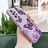 Purple Butterflies Case For Samsung