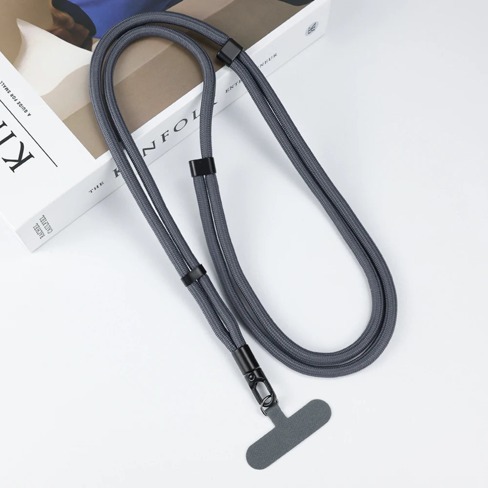 Adjustable Universal Braided Short Phone Lanyard Wrist Strap