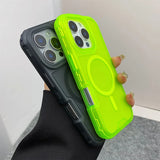 Trendy 3IN1 Magnetic Shockproof Case For iPhone