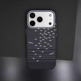 Frosted Carbon Fiber Texture Magnetic Case For iPhone