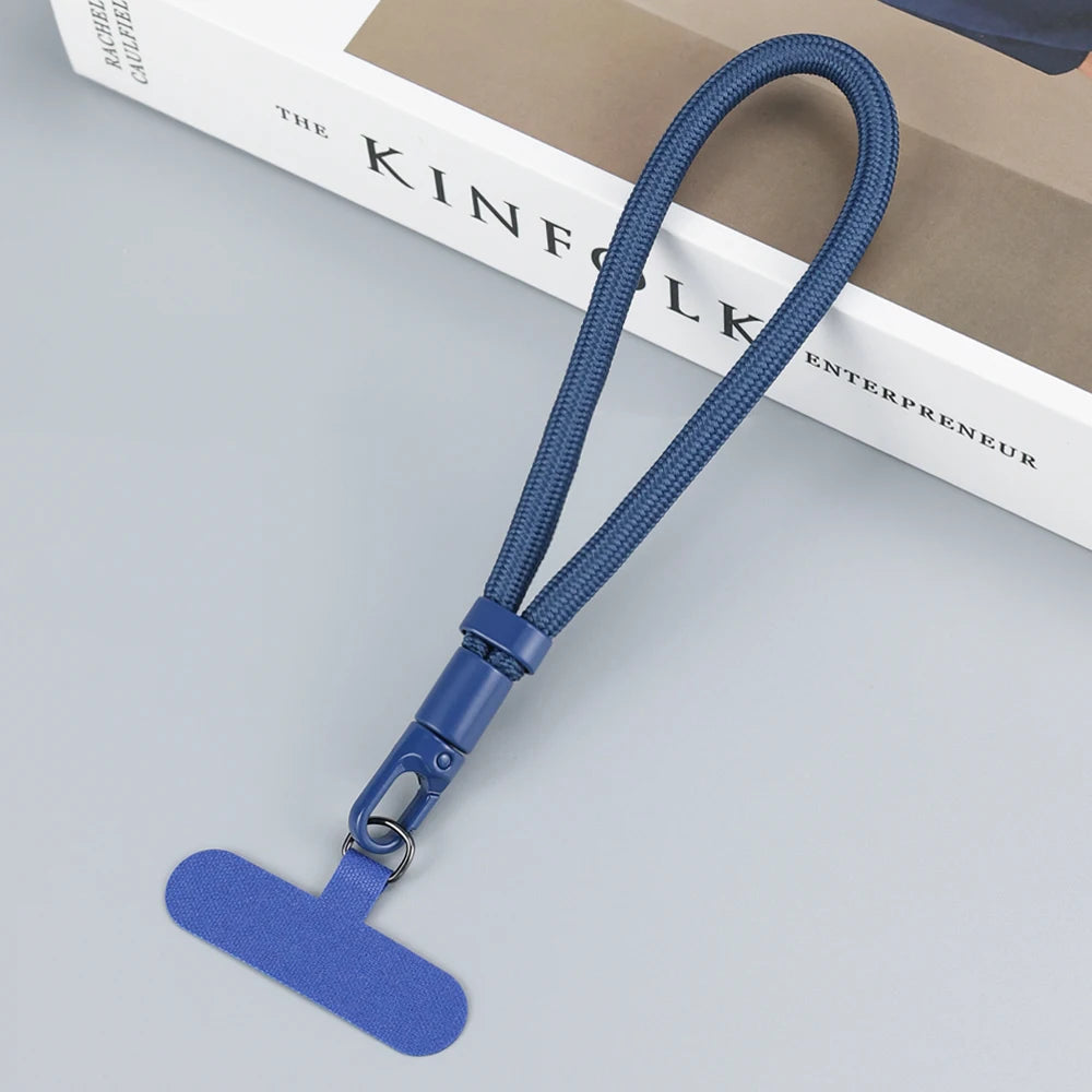 Adjustable Universal Braided Short Phone Lanyard Wrist Strap