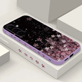 Flower Lanyard Case For Samsung