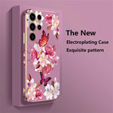 Flower Soft Silicone Phone Case For Samsung