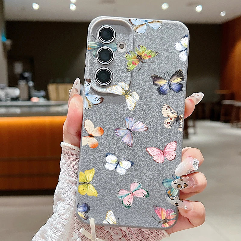 Colorful Butterfly Case For Samsung
