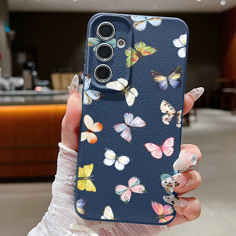Colorful Butterfly Case For Samsung