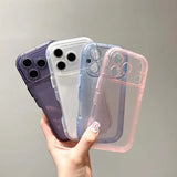 Soft Transparent Silicone TPU Phone Case For iPhone