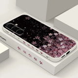 Flower Lanyard Case For Samsung