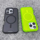 Trendy 3IN1 Magnetic Shockproof Case For iPhone