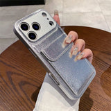 Card Slot Pocket Holder Wallet Case For iPhone