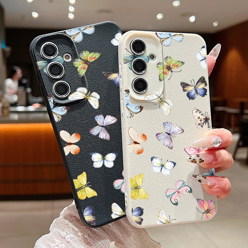 Colorful Butterfly Case For Samsung