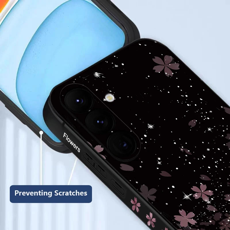 Flower Lanyard Case For Samsung