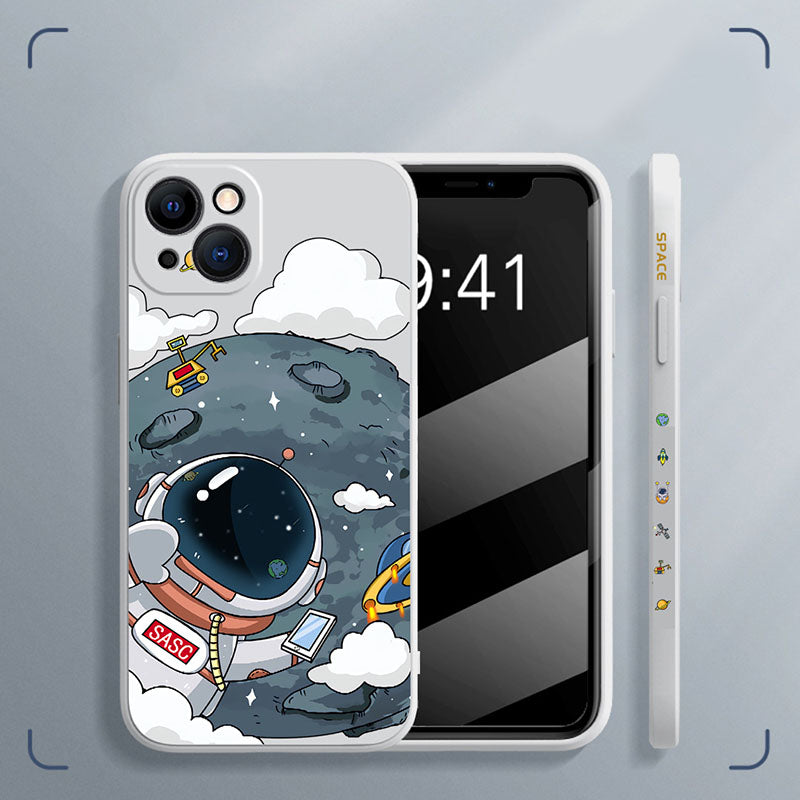 Cartoon Astronaut Case  for IPhone