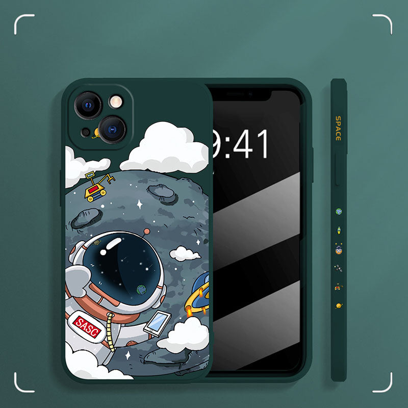 Cartoon Astronaut Case  for IPhone