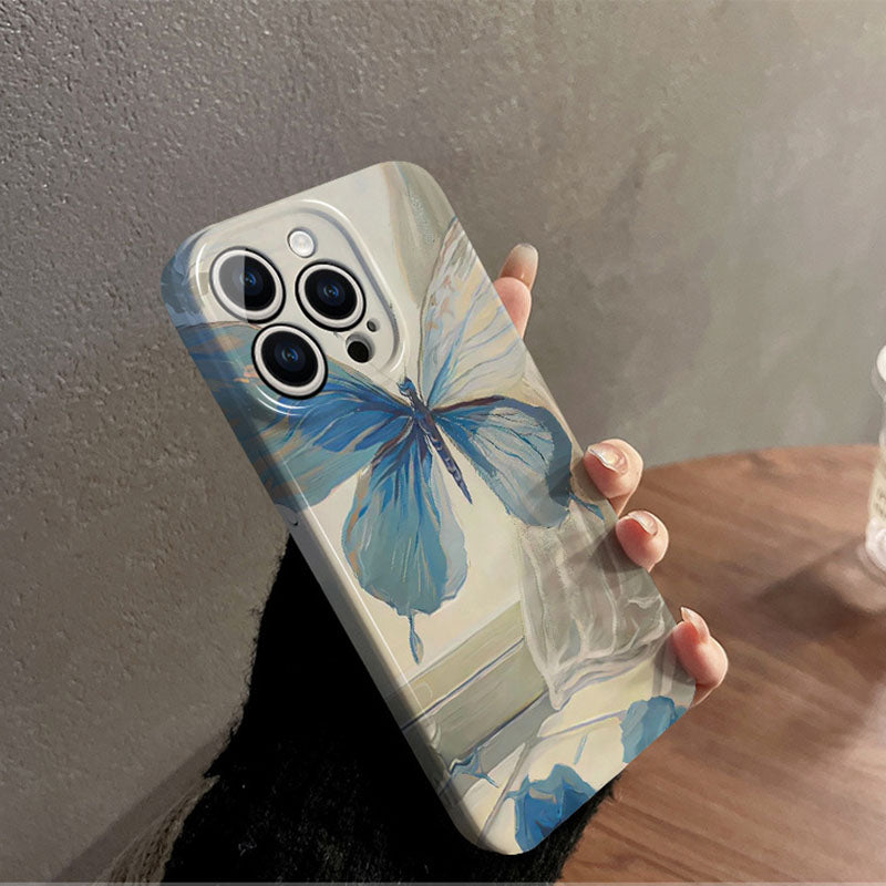 Blue Butterfly Phone Case for IPhone
