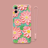 Simple Oil Painting Mobile Phone Case for IPhone