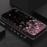 Flower Lanyard Case For Samsung