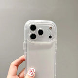 Soft Transparent Silicone TPU Phone Case For iPhone