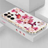 Flower Soft Silicone Phone Case For Samsung