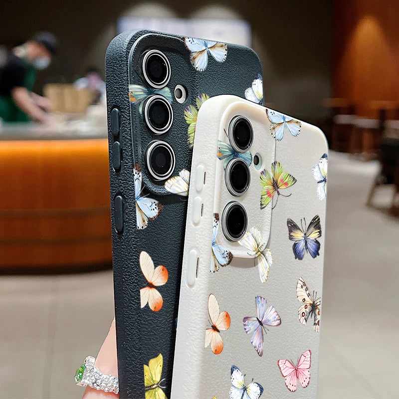 Colorful Butterfly Case For Samsung
