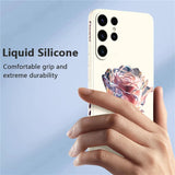 Silicone Liquid Case For Samsung