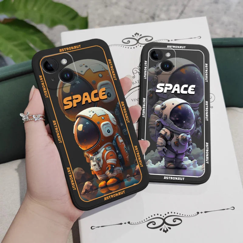 Space Astronaut Phone Case For iPhone