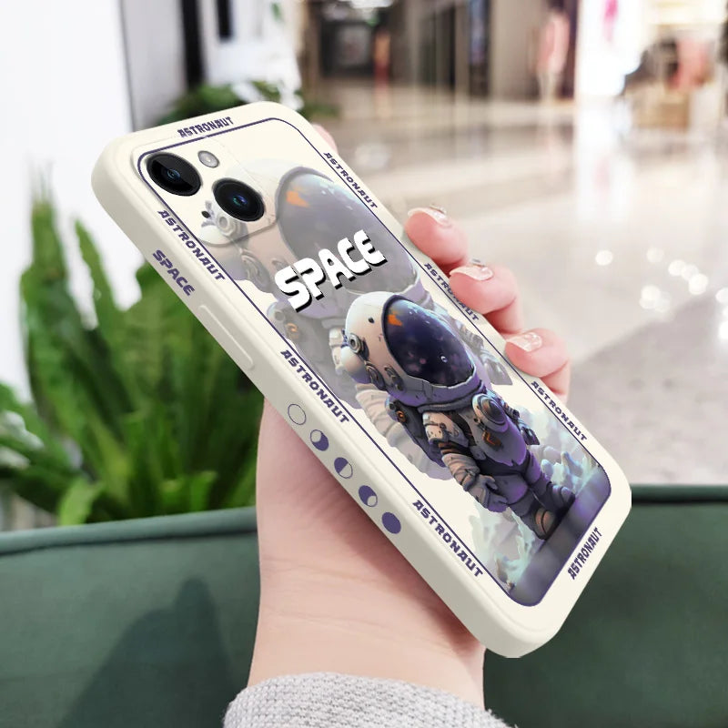 Space Astronaut Phone Case For iPhone