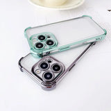 Transparent Soft TPU Clear Shockproof Case For iPhone