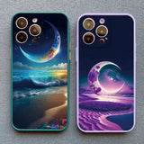 Beach Night View Case For iPhone