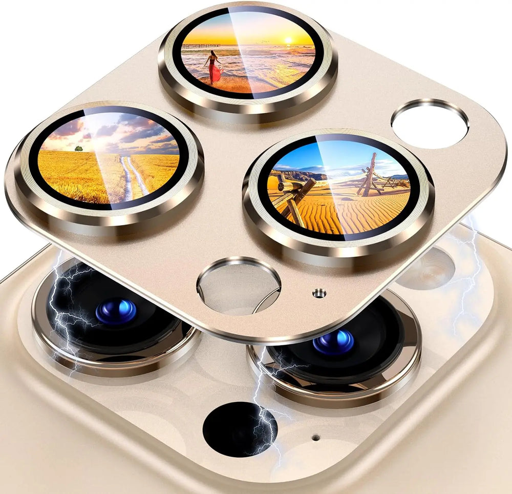 Titanium Camera Lens Protector Case Cover For iPhone