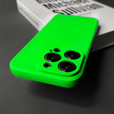 Square Liquid Silicone Case For iPhone