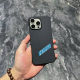 Ultra Thin Carbon Fiber Textured Frameless Heat Dissipation Phone Case For iPhone