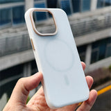 Ultra thin Matte Magnetic Wireless Charge Case For iPhone