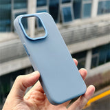 Ultra thin Matte Magnetic Wireless Charge Case For iPhone